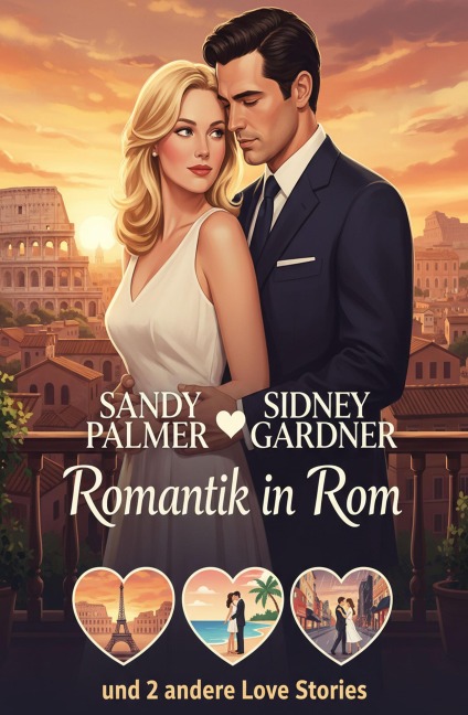 Romantik in Rom und 2 andere Love Stories - Sidney Gardner, Sandy Palmer