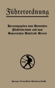 Cover-Bild zum Titel 'Führerordnung' von 'Deutscher Pfadfinderbund Und Bayerischer Wehrkraftverein'