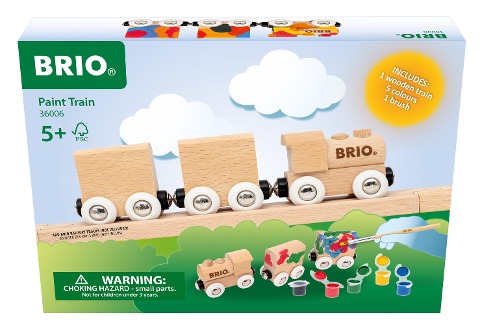 BRIO World - Holzzug zum Anmalen - 