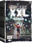 Cover-Bild zum Titel 'Escape XXL - über 500 Seiten packende Abenteuer für alle Rätsel-Fans ab 9 Jahren (Band 1)' von 'Lylian, Miceal Beausang-O'Griafa, Fabien Fernandez'