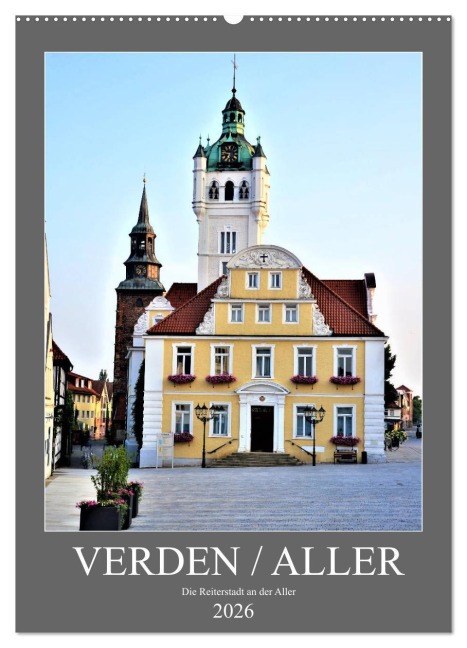 Verden - Aller (Wandkalender 2026 DIN A2 hoch), CALVENDO Monatskalender - Günther Klünder