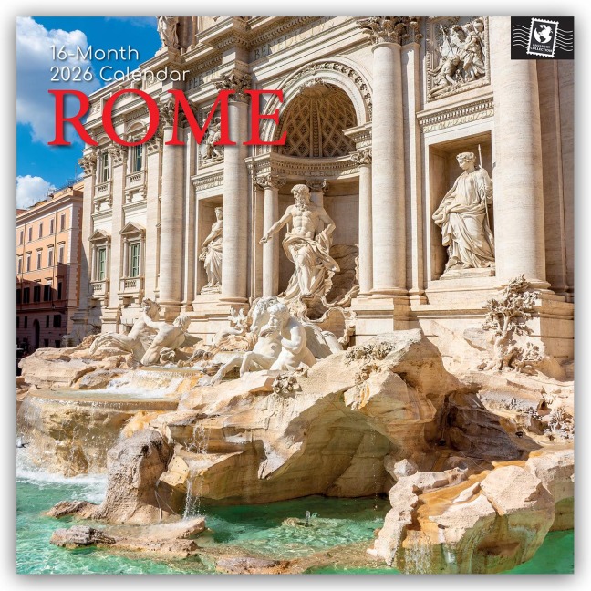Rome - Rom 2026 - 16-Monatskalender - Gifted Stationery Co. Ltd