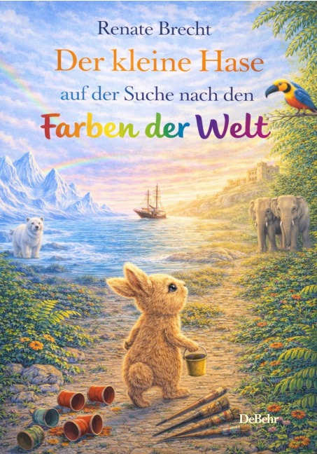 Der kleine Hase auf der Suche nach den Farben der Welt - Renate Brecht
