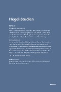Cover-Bild zum Titel 'Hegel-Studien Band 30' von ''