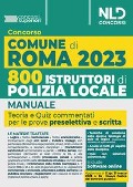 Cover-Bild zum Titel 'Concorso Comune di Roma. 800 agenti della polizia locale. Manuale + Quiz commentati' von ''