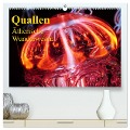 Quallen ¿ Ätherische Wunderwesen (hochwertiger Premium Wandkalender 2025 DIN A2 quer), Kunstdruck in Hochglanz - Elisabeth Stanzer