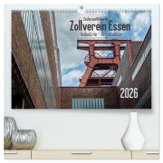 Cover-Bild zum Titel 'Zeche und Kokerei Zollverein Essen: Industrie-Architektur (hochwertiger Premium Wandkalender 2026 DIN A2 quer), Kunstdruck in Hochglanz' von 'Olaf Herm'