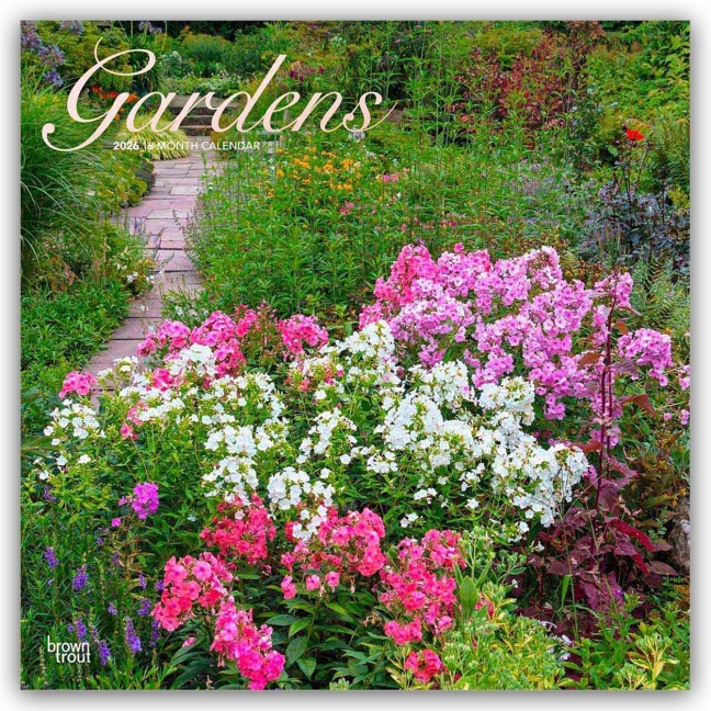 Gardens - Gärten 2026 - 16-Monatskalender - Browntrout Publishers