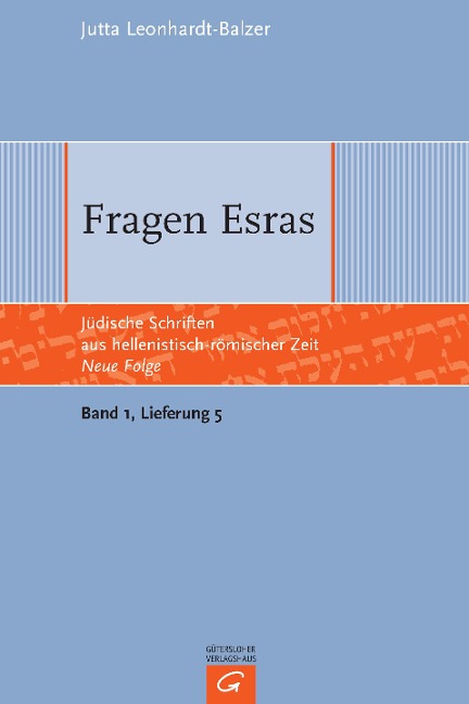 Fragen Esras - Jutta Leonhardt-Balzer