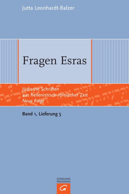 Fragen Esras - Jutta Leonhardt-Balzer