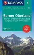 Cover-Bild zum Titel 'KOMPASS Wanderführer Berner Oberland, 70 Touren mit Extra-Tourenkarte' von 'Wolfgang Heitzmann'