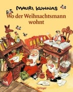 Cover-Bild zum Titel 'Wo der Weihnachtsmann wohnt' von 'Mauri Kunnas'