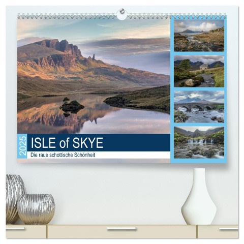 Isle of Skye, die raue schottische Schönheit (hochwertiger Premium Wandkalender 2025 DIN A2 quer), Kunstdruck in Hochglanz - Joana Kruse