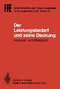 Der Leistungsbedarf und seine Deckung - Helmut Schaefer