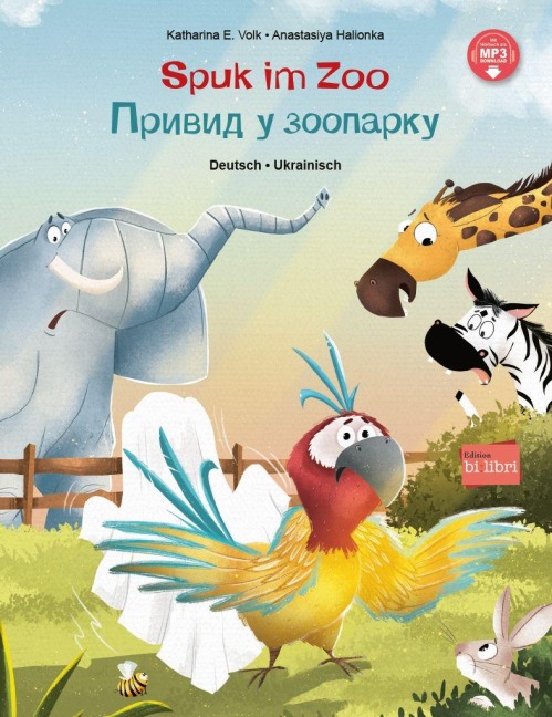 Spuk im Zoo (Deutsch-Ukrainisch) - Katharina E. Volk