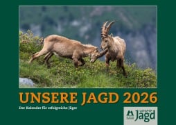 Cover-Bild zum Titel 'Wandkalender Unsere Jagd 2026' von ''