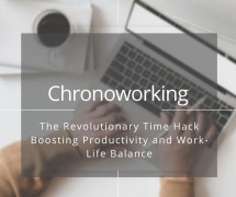 Cover-Bild zum Titel 'Chronoworking: The Revolutionary Time Hack Boosting Productivity and Work-Life Balance' von 'Monica Jepchumba'