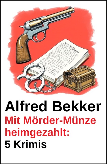 Mit Mörder-Münze heimgezahlt: 5 Krimis - Alfred Bekker