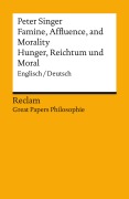 Cover-Bild zum Titel 'Famine, Affluence, and Morality / Hunger, Wohlstand und Moral. Englisch/Deutsch' von 'Peter Albert David Singer'