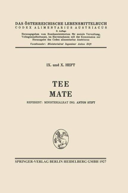 Tee Mate - Anton Stift, Architektur Stiftung Österreich