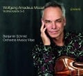 Cover-Bild zum Titel 'Violinkonzerte 3 - 5' von 'Benjamin/Orchestra Musica Vitae Schmid'