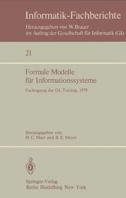 Formale Modelle für Informationssysteme - 