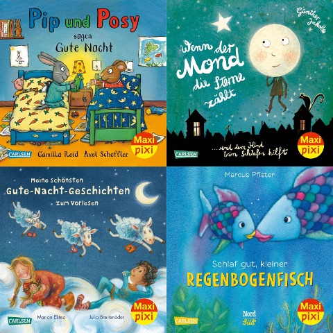 Maxi-Pixi-4er-Set 106: Geschichten für schöne Träume (4x1 Exemplar) - 