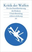 Cover-Bild zum Titel 'Kritik der Waffen' von 'Ulrich Bröckling'