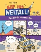 Cover-Bild zum Titel 'Auf ins Weltall! - Das große Wettfliegen' von 'Paul Mason'