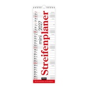 Cover-Bild zum Titel 'TRÖTSCH - Streifenkalender Mini Rot 2027' von ''