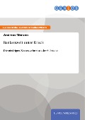 Cover-Bild zum Titel 'Bankenwelt unter Druck' von 'Andreas Menzen'