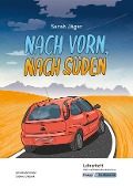 Cover-Bild zum Titel 'Nach vorn, nach Süden - Sarah Jäger - Lehrerheft - Real- und Werkrealschule' von 'Julia Biedermann, Sabrina Undank'