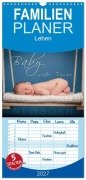 Cover-Bild zum Titel 'Familienplaner 2027 - Baby - süße Träume mit 5 Spalten (Wandkalender, 21 x 45 cm) CALVENDO' von 'Monika Schöb'