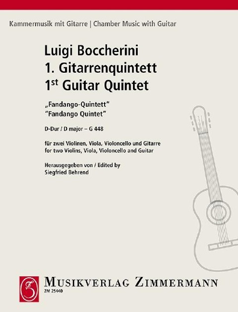 Erstes Gitarrenquintett - Luigi Boccherini