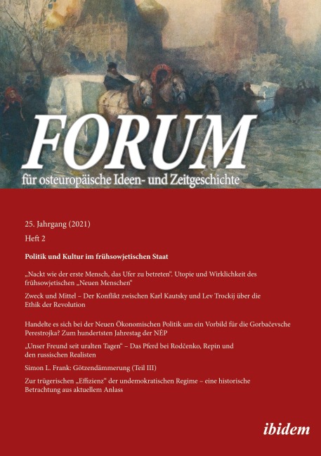 Forum für osteuropäische Ideen- und Zeitgeschichte - Leonid Dehnert Luks