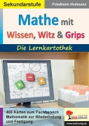 Cover-Bild zum Titel 'Mathematik mit Wissen, Witz und Grips' von 'Friedhelm Heitmann'