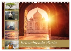Erleuchtende Worte, Lebensweisheiten von Gautama Buddha by VogtArt (Wandkalender 2026 DIN A3 quer), CALVENDO Monatskalender - VogtArt VogtArt