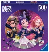 Cover-Bild zum Titel 'Erwachsenenpuzzle 500 Teile - KPop Demon Hunters - For the fans!' von ''