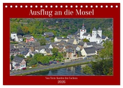 Cover-Bild zum Titel 'Ausflug an die Mosel (Tischkalender 2026 DIN A5 quer), CALVENDO Monatskalender' von 'Claudia Kleemann'