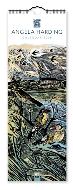 Angela Harding - Slimline-Kalender 2026 - Original Flame Tree Publishing-Kalender Slimeline [Kalender] - Tree Flame