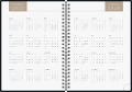 rido/idé 7021407025 Buchkalender Young Line (2025) "One Line"| 2 Seiten = 1 Woche| A5| 160 Seiten| Grafik-Einband| beige - 