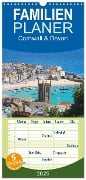 Familienplaner 2025 - Cornwall & Devon mit 5 Spalten (Wandkalender, 21 x 45 cm) CALVENDO - Ralf Kabelitz