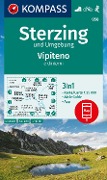 Cover-Bild zum Titel 'KOMPASS Wanderkarte 058 Sterzing und Umgebung, Vipteno e dintorni 1:25.000' von ''