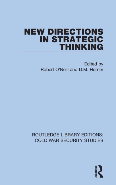 New Directions in Strategic Thinking - 