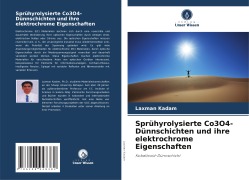 Cover-Bild zum Titel 'Sprühyrolysierte Co3O4-Dünnschichten und ihre elektrochrome Eigenschaften' von 'Laxman Kadam'