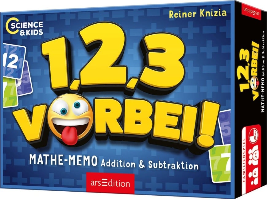 Science & Kids - 1, 2, 3 ... vorbei! Mathe-Memo Addition & Subtraktion - Reiner Knizia