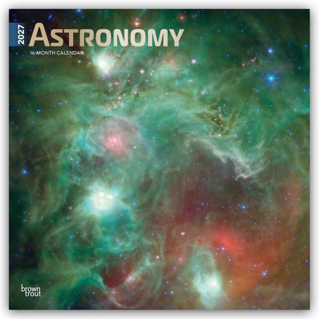Astronomy - Astronomie 2027 - 16-Monatskalender - Browntrout Publishers