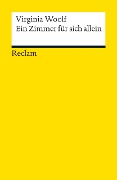 Cover-Bild zum Titel 'Ein Zimmer für sich allein' von 'Virginia Woolf'