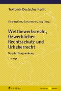 Cover-Bild zum Titel 'Wettbewerbsrecht, Gewerblicher Rechtsschutz und Urheberrecht' von ''