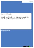 Cover-Bild zum Titel 'Grade geschlechtsspezifischer Assertivität am Beispiel von politischem Diskurs' von 'Robert Trillitzsch'